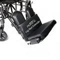 Wheelchair Leg Rest Extenders - Prevents Foot Drop and Contact with Wheel Chair Pedal - Wheelchair Accessories to Lift Foot, Align Posture and Seat Position - 22" - 24" - 1" High