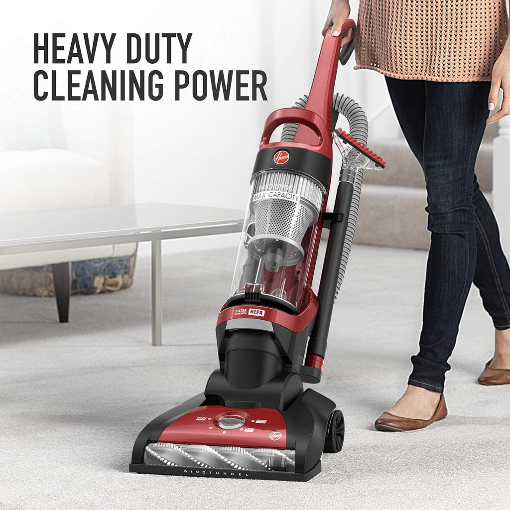 Upright Vacuum Cleaner with HEPA Filtration D370