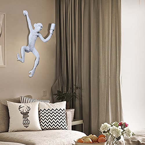 Resin Hemp Rope Monkey Wall Light E27 for Dining Room W3763