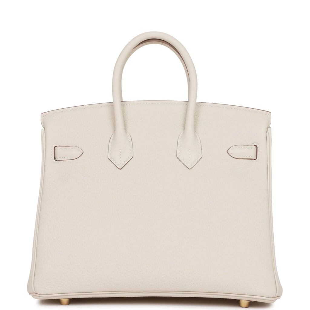 Birkin 25 Craie Togo Gold Hardware V117