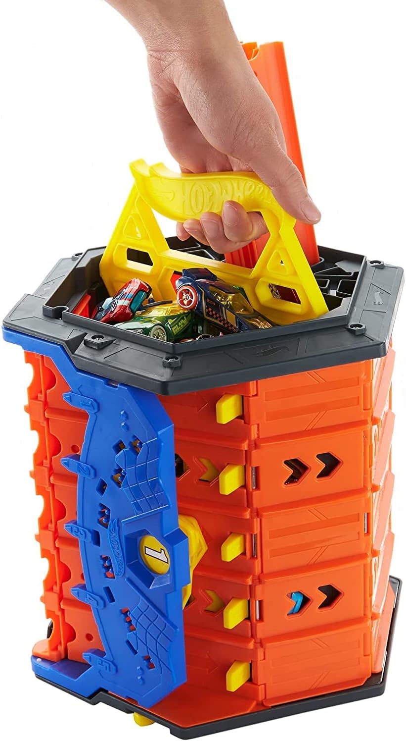 DieCast Toy Cars and Trucks Trackset with 2 Stickers S90484