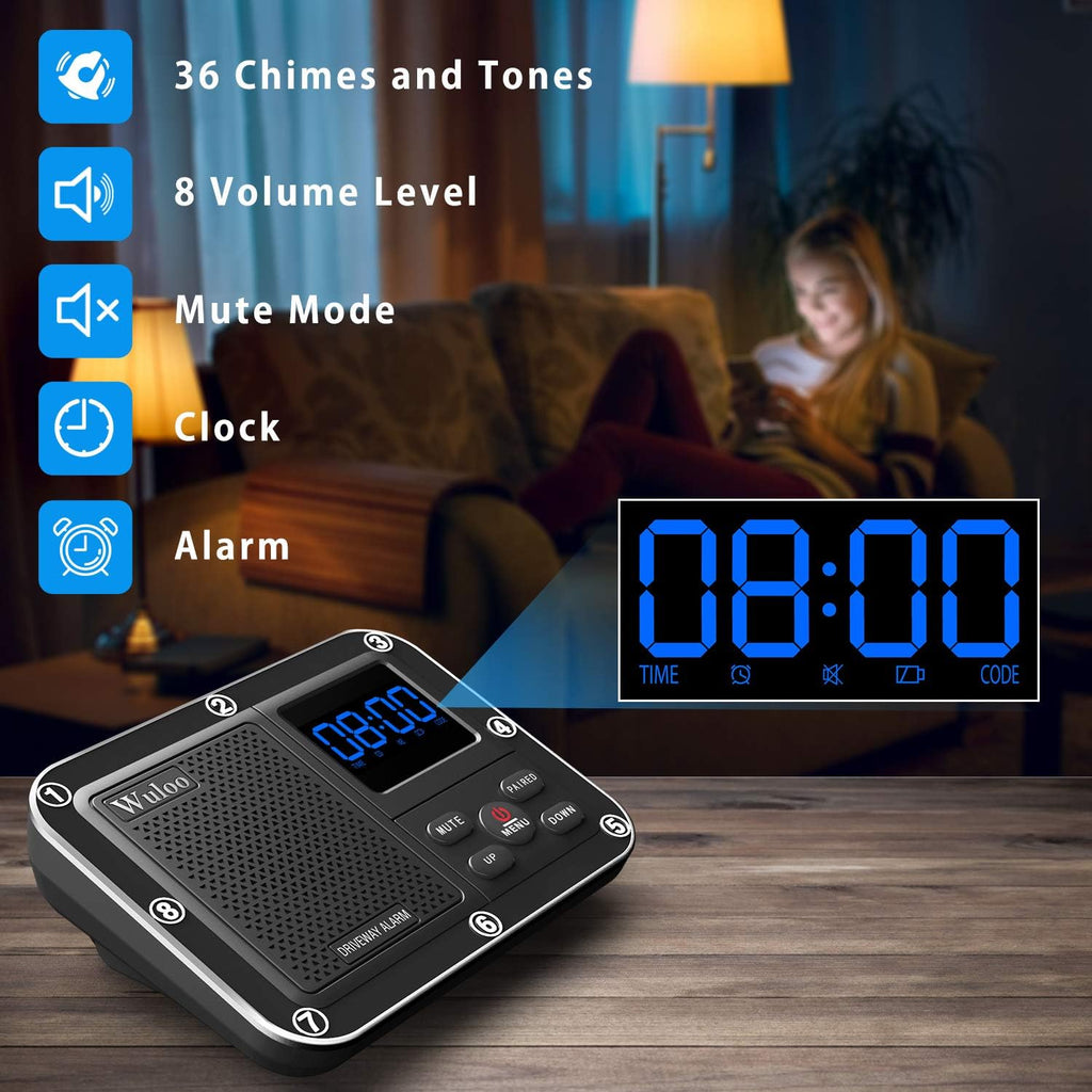 Wireless Outdoor Driveway Alarm Motion Sensor Detector System M217487