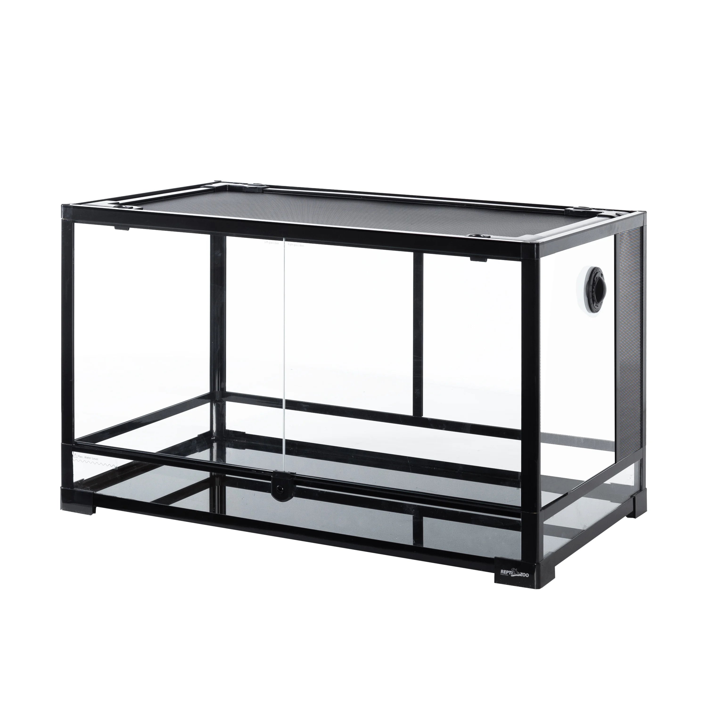 Tempered Glass Front Opening Reptile Terrarium 40 Gallon A563
