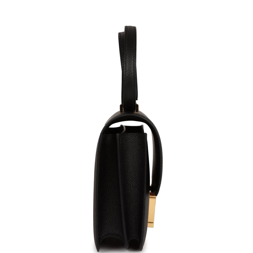 Constance 18 Black Epsom Gold Hardware L773103
