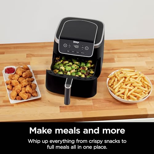 Air Fryer 4-in-1 with 5 QT Capacity, Nonstick Basket & Crisper Plate V1873