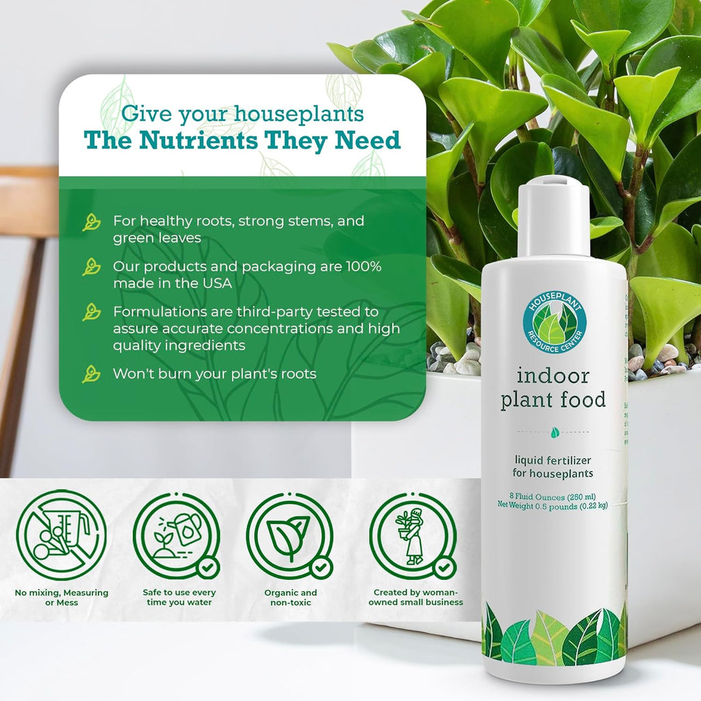 Organic Liquid Fertilizer for Indoor Plants, 8 oz Q197