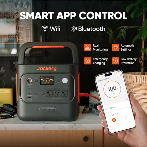 Portable Power Station 2042Wh LiFePO4 Solar Generator W377397