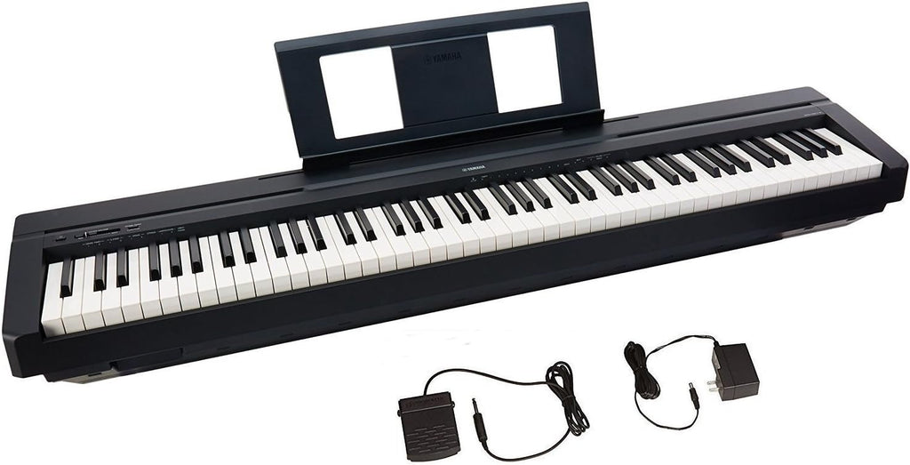 88-Key Weighted Digital Piano with Wooden Stand and Bench N6900