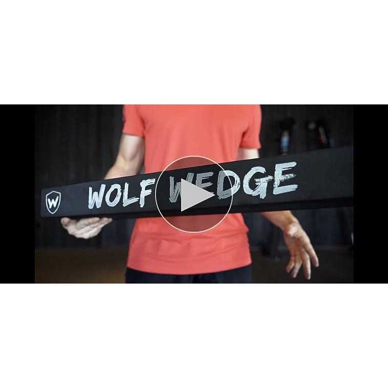 Squat Wedge Slant Board Heel Lift for Strength and Knees Over Toes Z296956