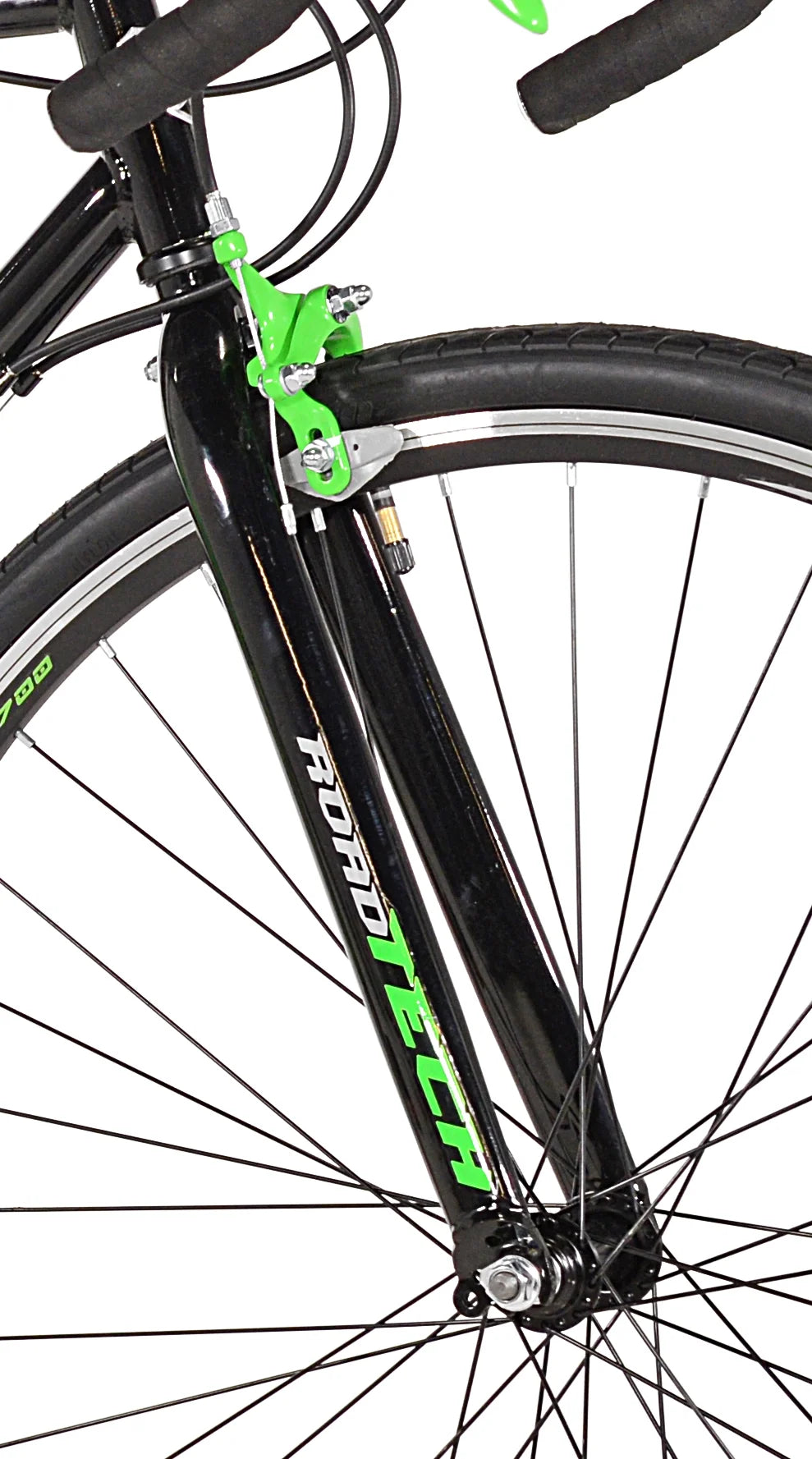 700c Road Bike, Black/Green V207650