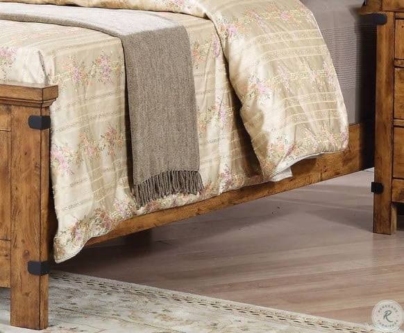 Rustic Honey Full Panel Bed Y146940