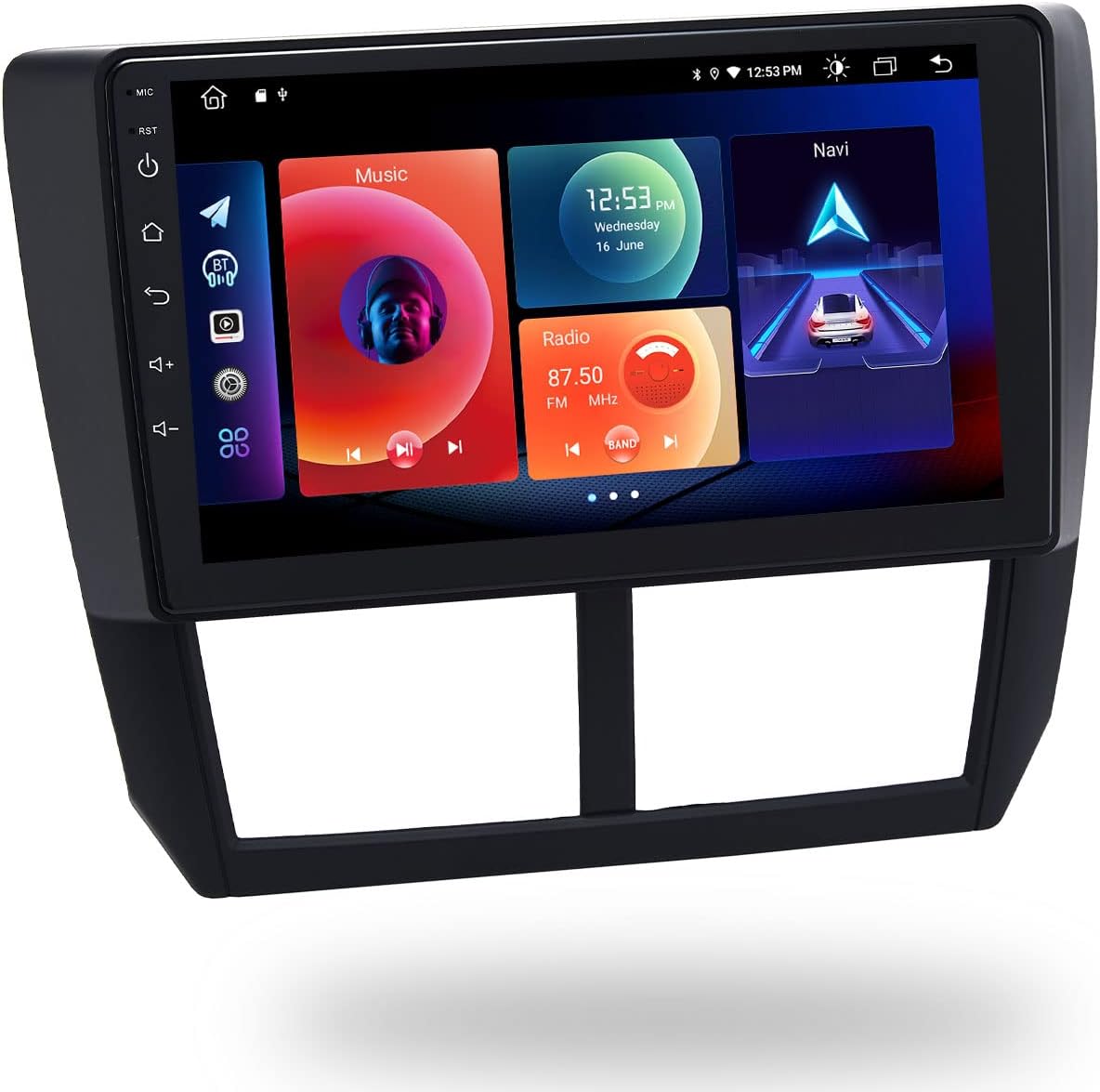 Car Stereo Bluetooth Radio with Carplay Android Auto Touch Screen Z540278