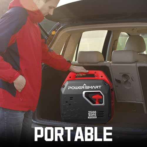 2500-Watt Portable Inverter Generator for Camping F38817