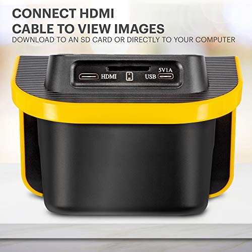 Film & Slide Scanner with 5" LCD Screen, Converts Negatives to Digital JPEG Photos R10211