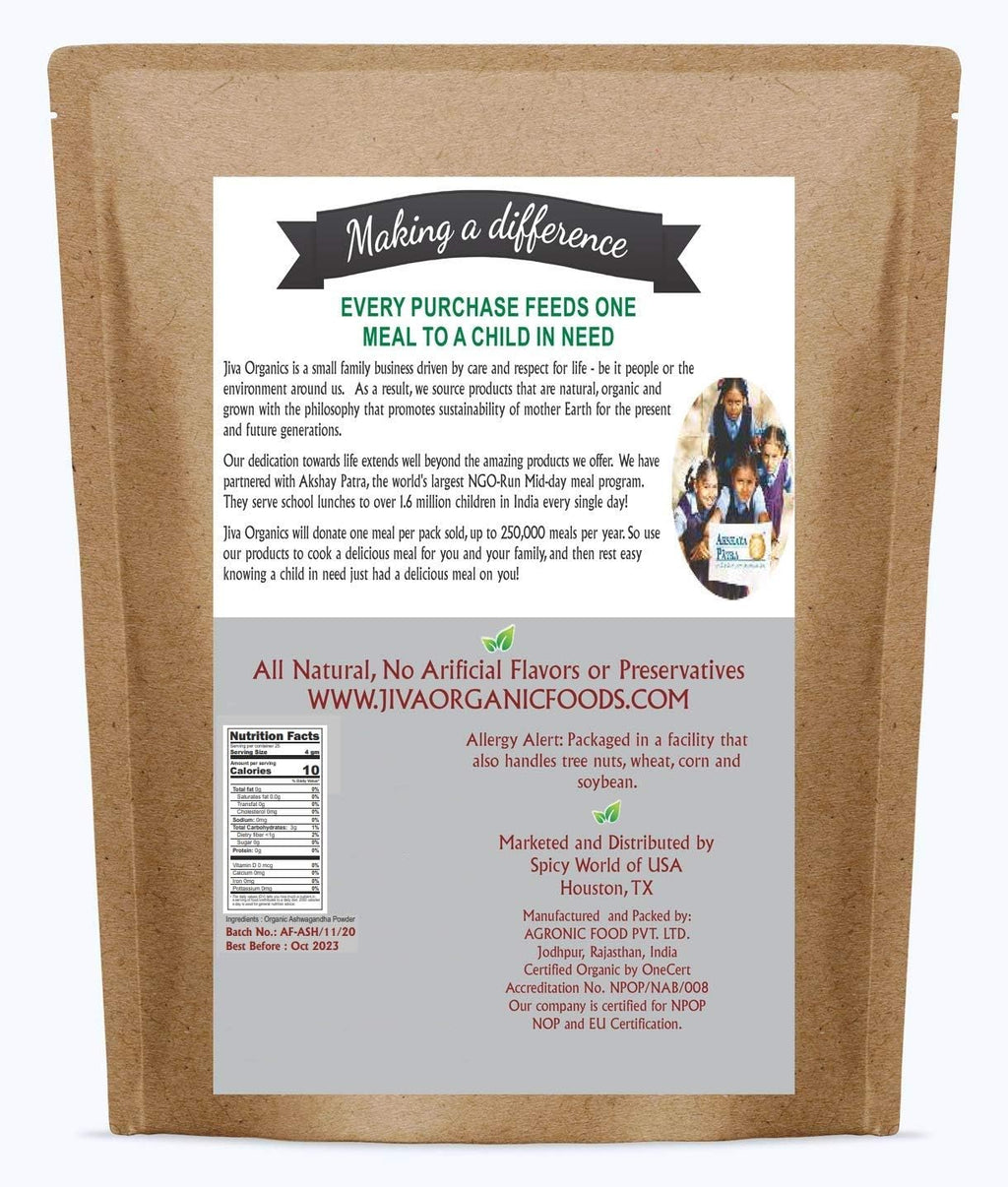 Ashwagandha Root Powder, Raw, Non-GMO P107