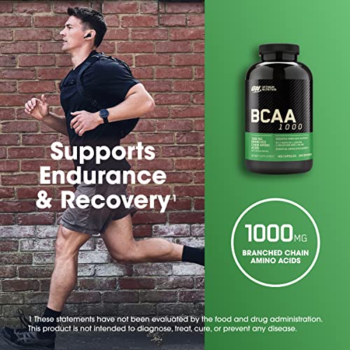 BCAA Branched Chain Amino Acids Capsules, 1000mg, 200 Count L887787