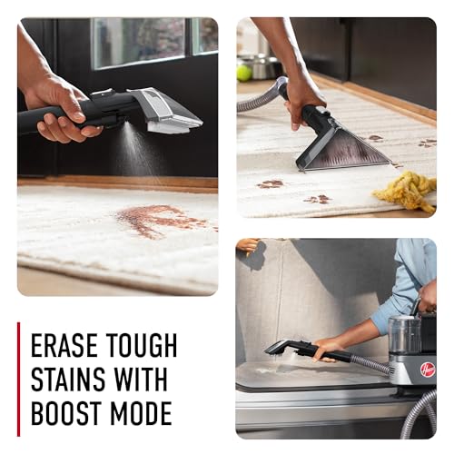Portable Carpet and Upholstery Spot Cleaner Machine with Powerful Suction X136