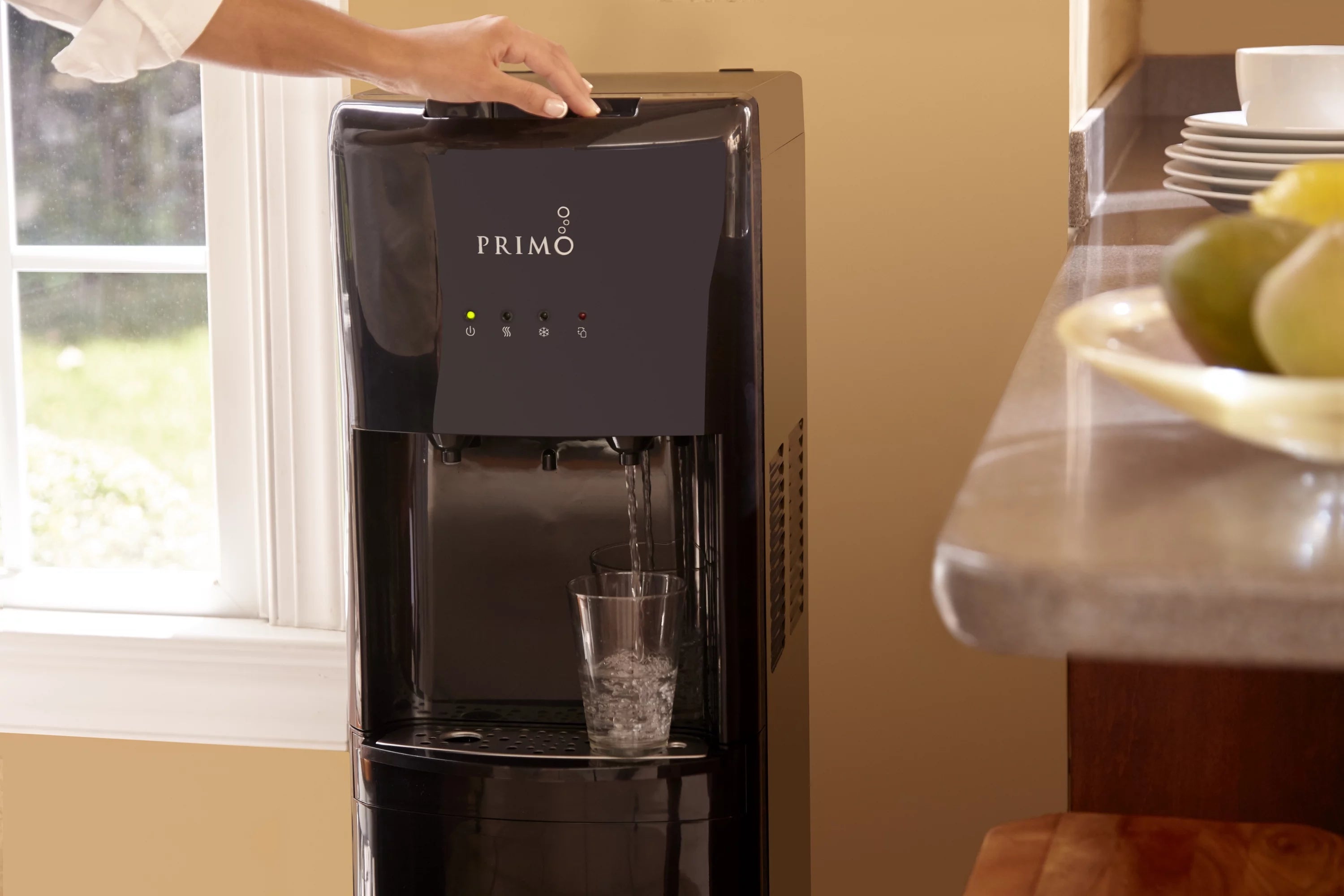 Bottom Loading Water Dispenser Hot Cold Black P636423