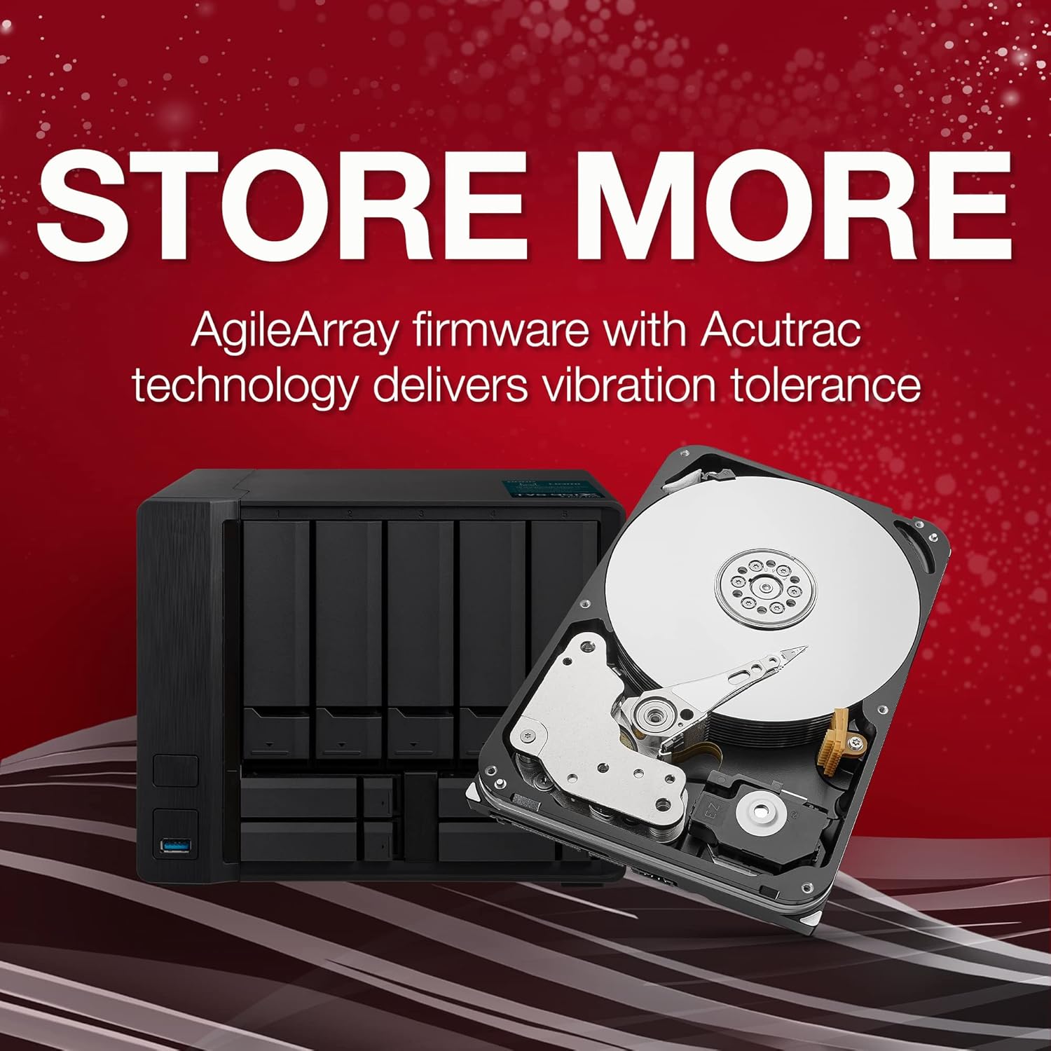 20TB NAS Internal Hard Drive HDD 3.5 Inch SATA 7200 RPM H130216