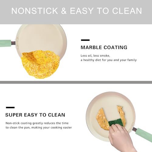 Nonstick Crepe Pan, 8.7 Inch, Induction Compatible O487