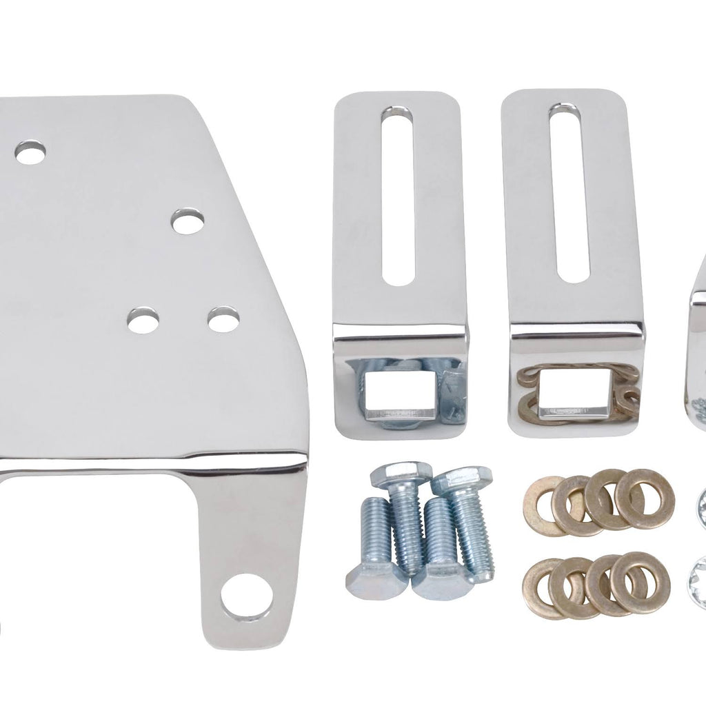 Carburetor Throttle Cable Bracket, Chrome J589066