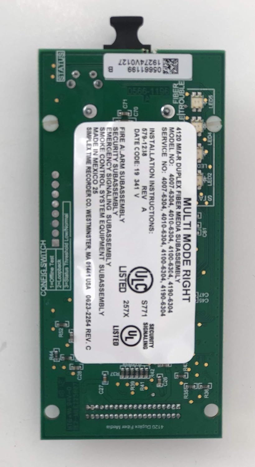 Network Fiber Media Card for 4100ES and 4100U P684922