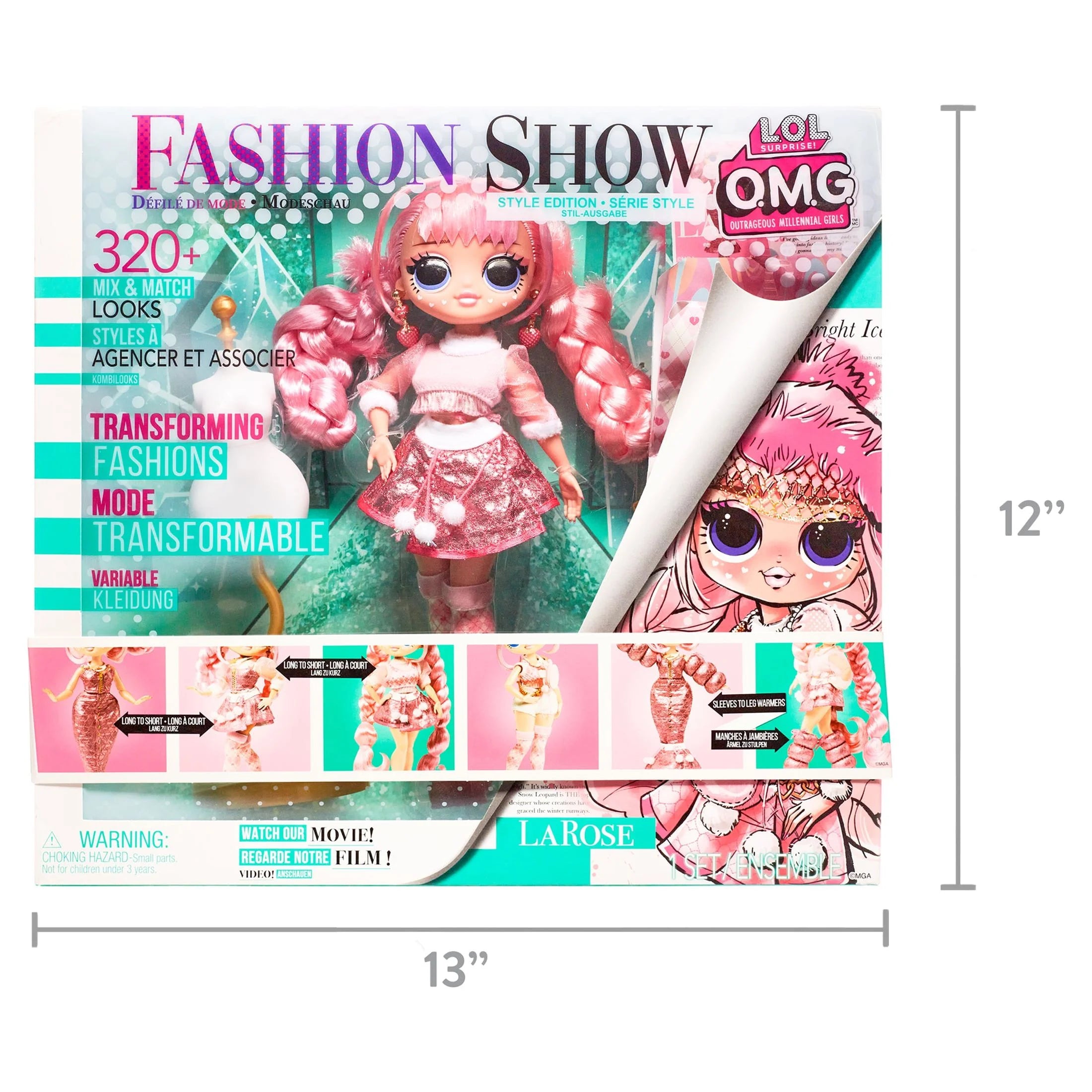 Fashion Doll with 320+ Looks D287