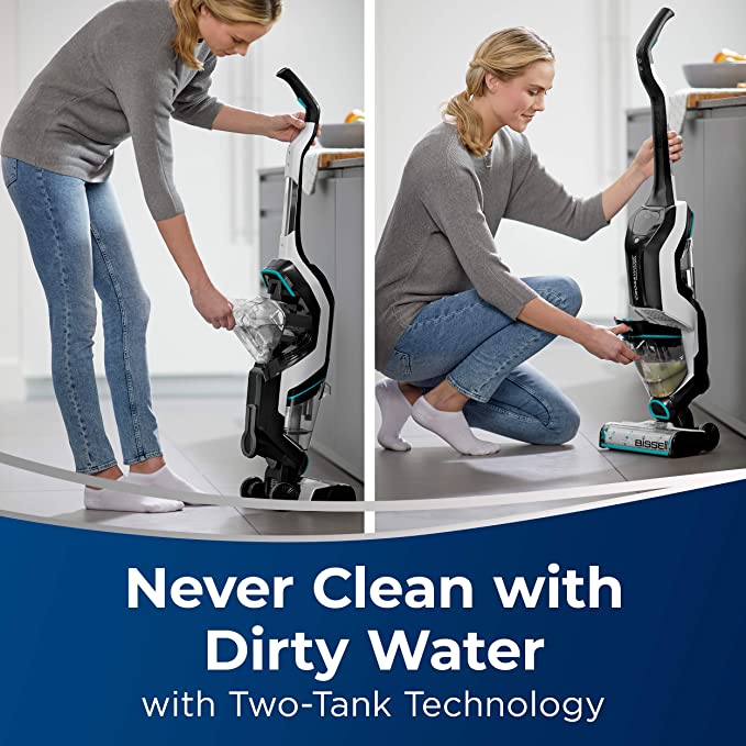 Cordless All-in-One Wet-Dry Vacuum and Mop for Hard Floors and Area Rugs S300