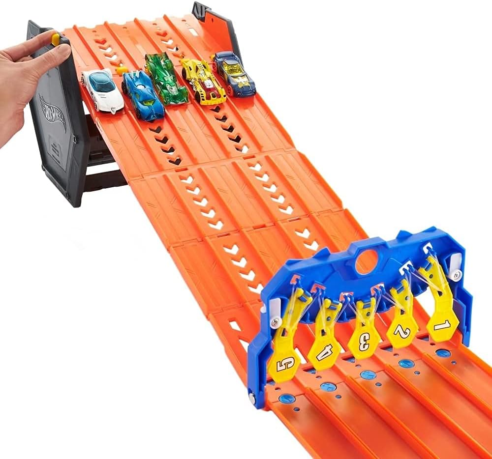 DieCast Toy Cars and Trucks Trackset with 2 Stickers S90484