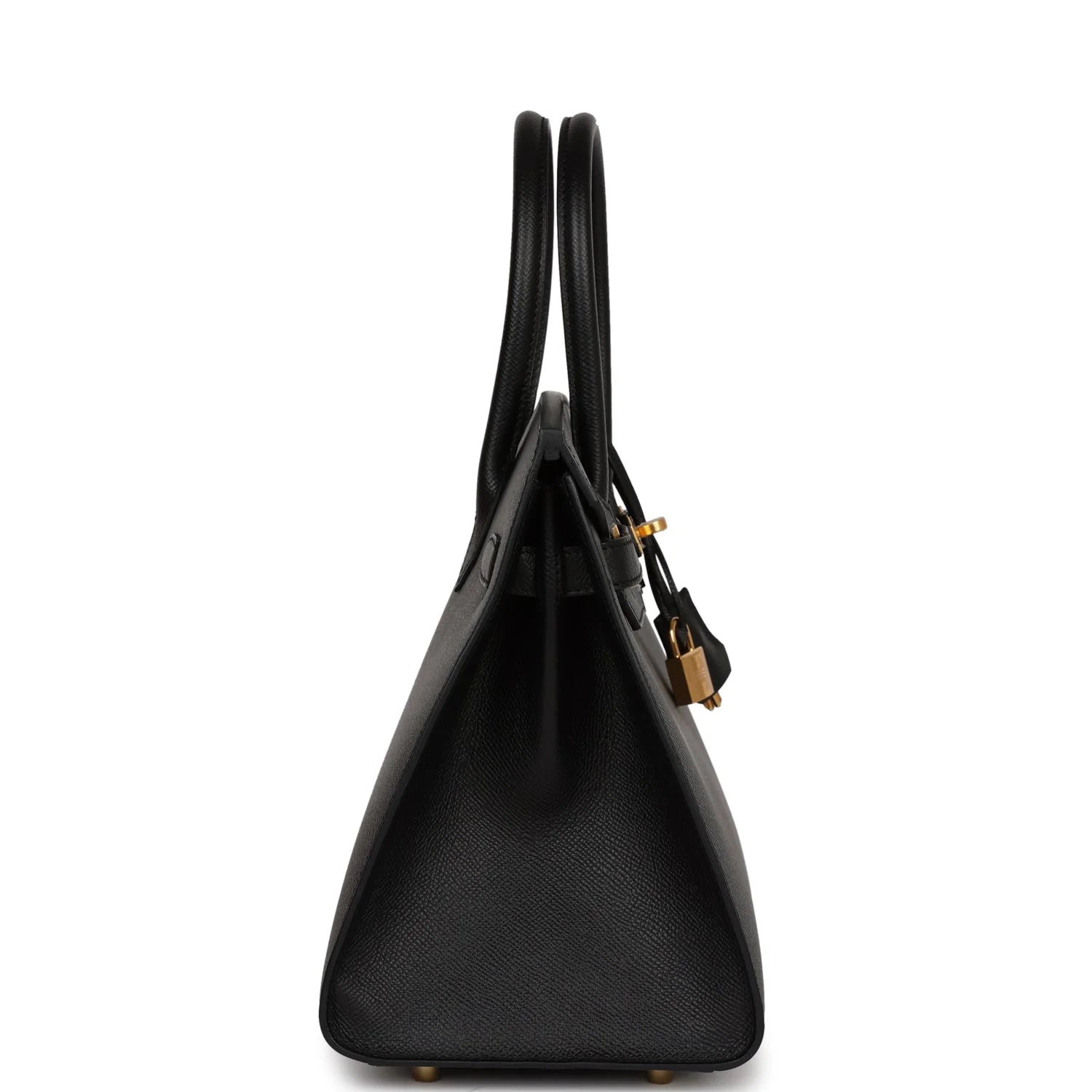 Black Epsom Leather Tote Bag F779