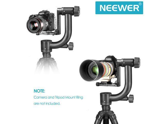Carbon Fiber 360 Degree Panoramic Gimbal Tripod Head with Arca-Swiss Quick Release T5162