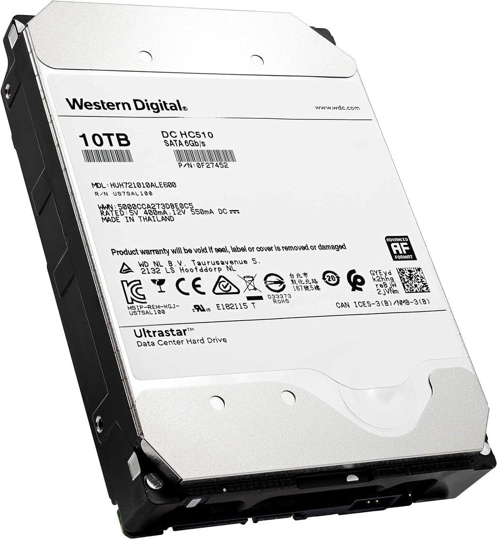 10TB SATA 7200 RPM 256MB Cache 3.5in Enterprise Hard Drive (Renewed) H7773
