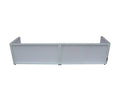 Prox XF-Ttfw 6ft Table Top DJ Facade Wedding White Trim + Black u0026 White Scrim