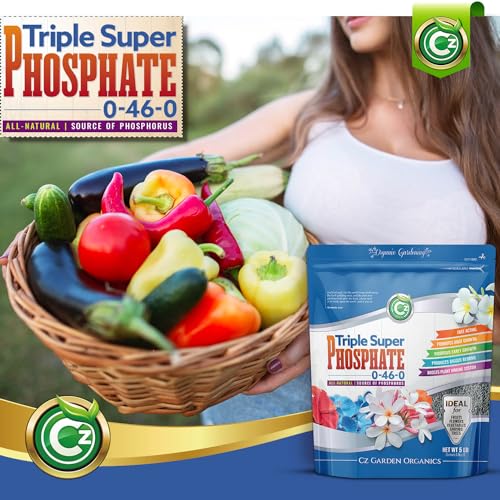 Triple Super Phosphate 0-46-0 Fertilizer for Indoor and Outdoor Plants J71679