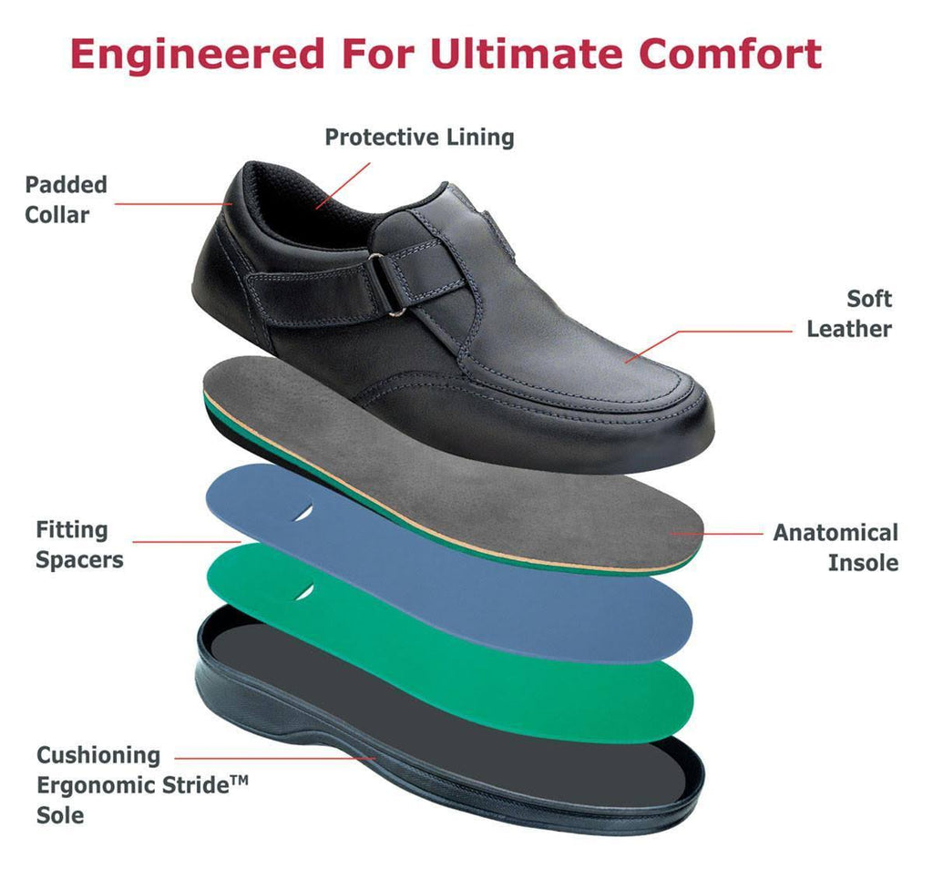 Men's Leather Shoes, Size 14 V482