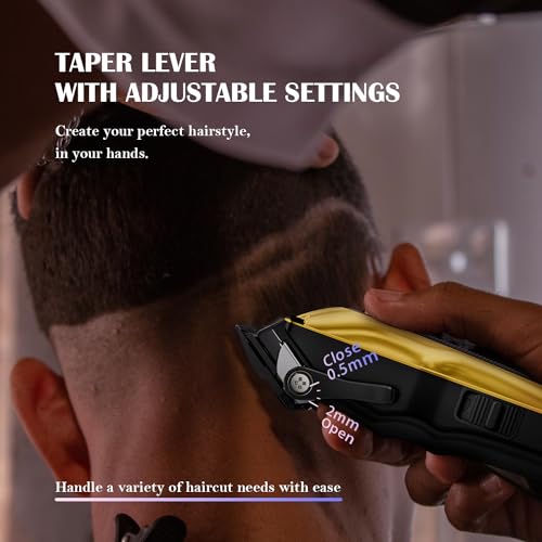 Hair Clippers for Men - Cordless Trimmer Set with Detachable Blade X111