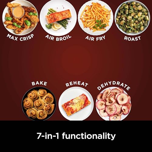 Air Fryer 4-in-1 with 5 QT Capacity, Nonstick Basket & Crisper Plate V1873