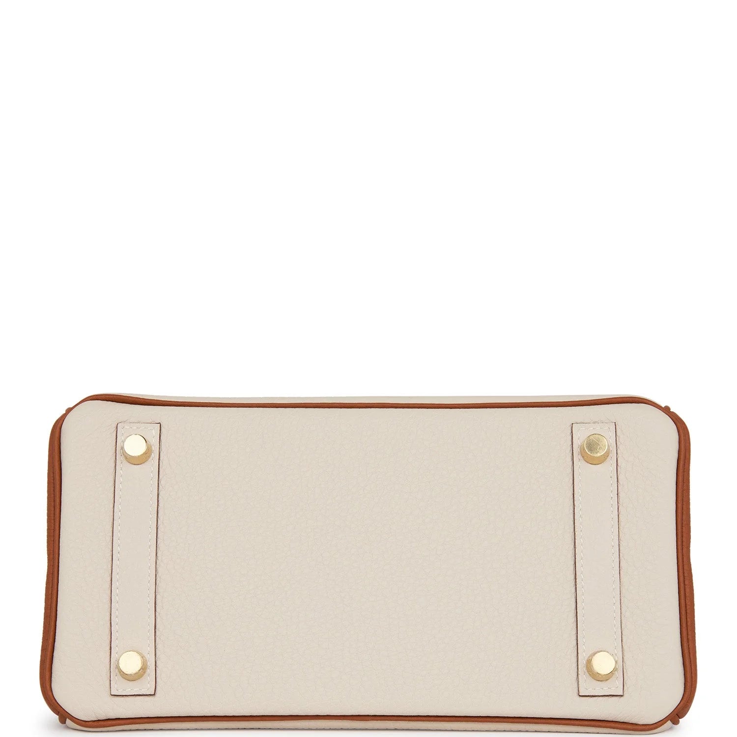 Birkin 25 Craie and Gold Togo Brushed Gold Hardware O89269