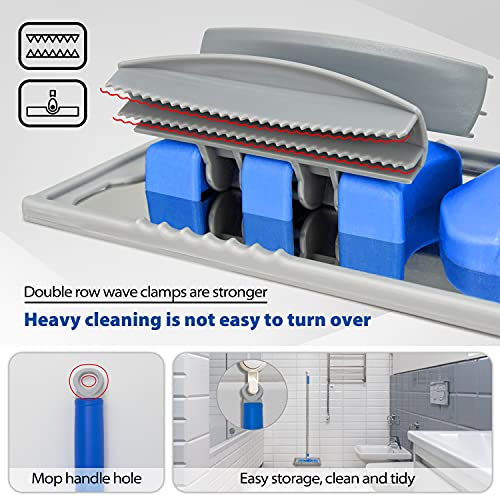 Microfiber Hardwood Floor Mop with 5 Reusable Washable Pads Y129918