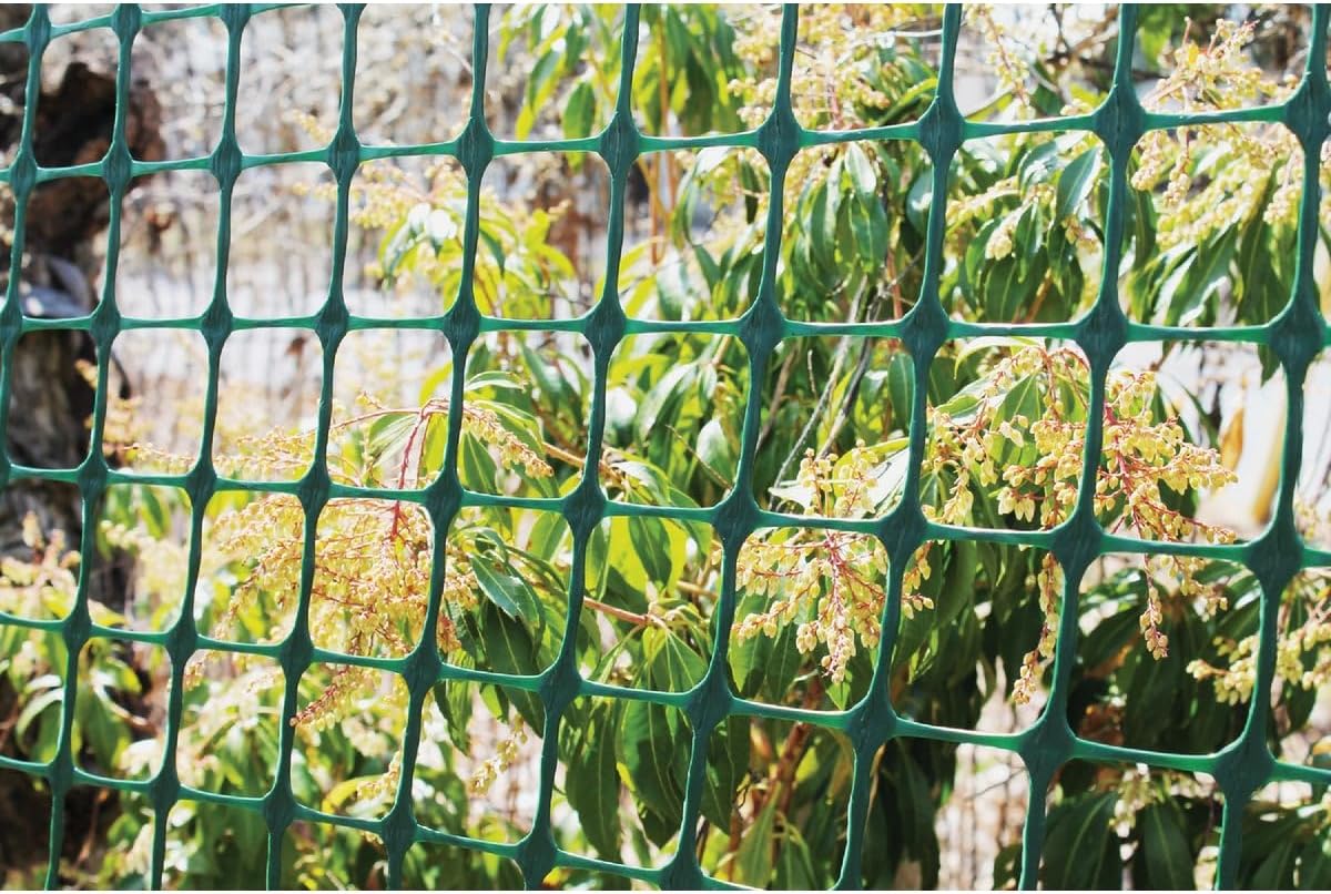 Garden Fence 2" x 2" Polyethylene Mesh Green P828