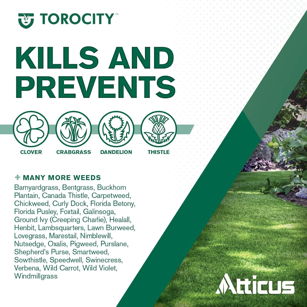 Turf Herbicide (16 oz) – Selective Weed Prevention for Lawns L456709