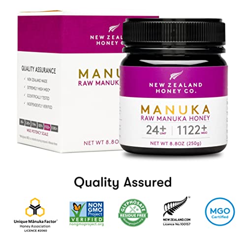 Raw Manuka Honey UMF 24+ MGO 1122+ 4.4oz K636754