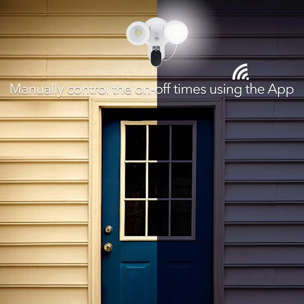 Wired Smart Flood Light with Motion Sensor and Timer Control N95151