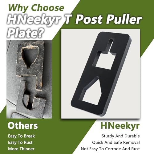 Heavy-Duty Steel T-Post Puller for Farm & Garden A6047