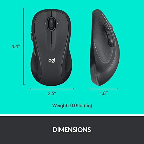 Wireless Mouse for Laptop and PC with USB Receiver, Programmable Buttons Z1280