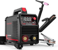 YESWELDER 205Amp Stick Welder with Lift TIG Torch, [Large LED Display] 110V/220V Dual Voltage Portable Welding Machine, Digital Inverter IGBT ARC Welder Machine with Hot Start, Arc force