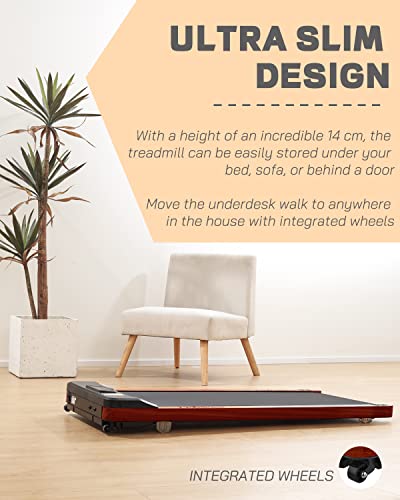 Under Desk Treadmill Walking Pad with Remote Control T437740