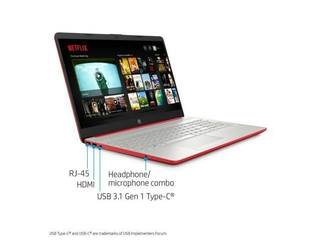 15.6" Pentium Silver 500GB 4GB Win10 Webcam Scarlet Red G959236
