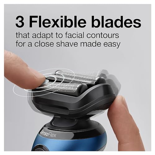 Electric Razor for Men, Wet & Dry Foil Shaver with Precision Beard Trimmer U5385