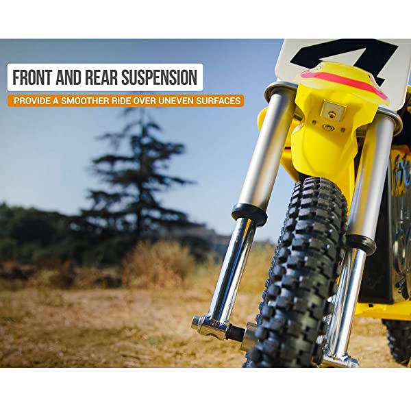 Electric Motocross Off-Road Bike MX650 Yellow S823824